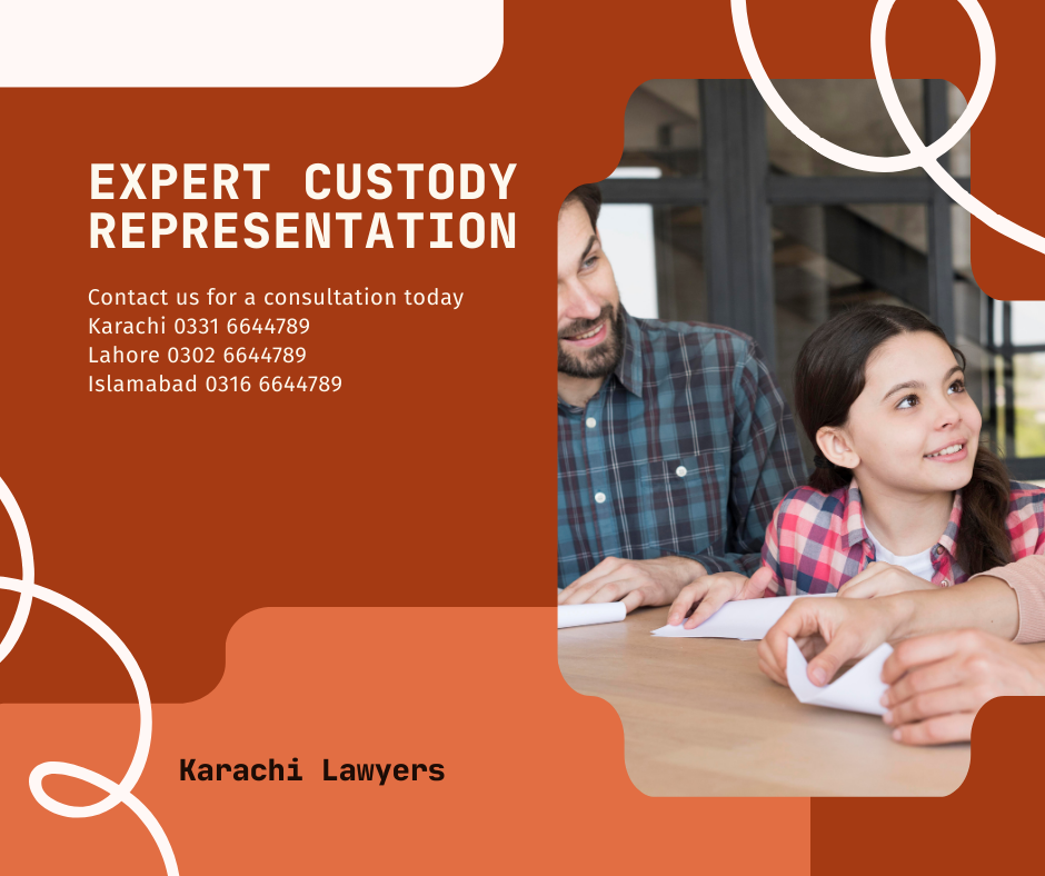 Child custody and guardianship legal services Karachi